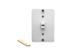 Picture of Wall Plate Telephone Idc 6p6c White - 0 of 1