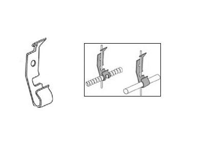 Flexible cable support from 8-12 AWG drop wire for 1/2 Inch and 3/4 ...