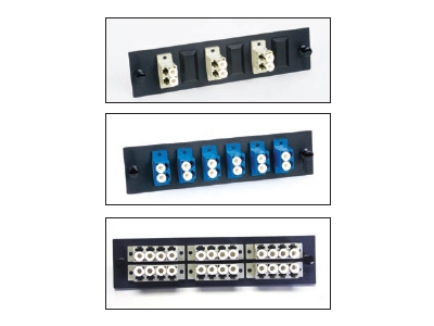 FiberOpticx Adapter Plate - Dual LC - 12 Port Multimode - Ceramic