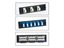 Picture of FiberOpticx Adapter Plate - Dual LC - 12 Port Multimode - Ceramic Sleeve