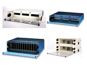 Picture of FiberOpticx Rack Mount Cabinet - 4U 72 Port Capacity with Storage Bay - Black