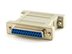 Picture of Null Modem Adapter for Serial Cables - DB25 Female to Female - 1 of 2