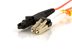 Picture of 1m Multimode Duplex Fiber Optic Patch Cable (62.5/125) - Mini LC to MTRJ - 0 of 1