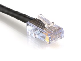 Picture of Cat 6 Ethernet Patch Cable - 5 FT, Black, Assembled