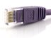 Cat 6 Ethernet patch cable with booted RJ45 male connector - 1 of 3