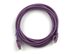 Picture of CAT5e Patch Cable - 14 FT, Purple, Booted - 1 of 2