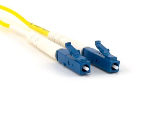 2m Singlemode Simplex Fiber Optic Patch Cable (9/125) - LC to LC