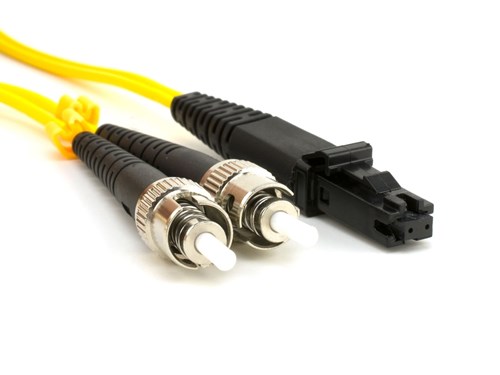 1m Singlemode Duplex Fiber Optic Patch Cable (9/125) - MTRJ to ST