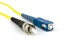 10m singlemode simplex fiber optic patch cable SC to ST