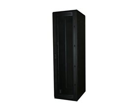Picture of 6Ft Floor Enclosure, Vented Mesh Door,  23"W X 31"D, 42U, Black