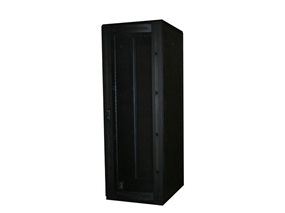 Picture of 6Ft Floor Enclosure, Vented Mesh Door,  27"W X 42"D, 42U, Black