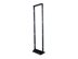 Picture of 7Ft 2-Post 19" Open Frame Steel Floor Rack, 45U, Black - 0 of 2