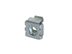 Picture of Cage Nut For #12-24 Screw, 50/Bag, Silver - 0 of 2