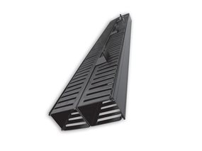 Picture of 6Ft 2-Post Rack Vertical Cable Mgr, Duct W/Cover, 70 Cables Per Side, Black