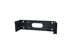 Picture of 19" Hinged Wall Mount Bracket, 6"D, 3U, Black - 0 of 2