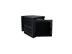 Picture of Wall Enclosure, Front/Rear Access, 22"H X 21"W X 24"D, 11U, Black - 0 of 2