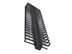 Picture of 6Ft Vertical Cable Manager, 4" Rings, 50 Cables Per Side, Black - 1 of 2