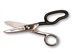 Front view of Platinum Tools Professional Electrician's Scissors with serrated edges on back - 0 of 1