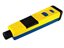 Top view of Platinum Tools Pro-Strike punchdown tool w/66 blade with an ergonomic comfort grip handle