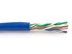 Picture of Cat5e 350Mhz Network Cable - 24 AWG Solid Copper, Blue, Plenum (CMP) - 1000 FT - 0 of 2