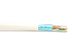 Picture of Cat5e Shielded Network Cable - Solid, STP, White, Riser (CMR) PVC - 1000 FT - 0 of 1