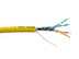 Picture of Mini Cat 6A Bulk Cable - Stranded, Yellow, Riser (CMR), Shielded (F/UTP) - 1000 FT - 0 of 1