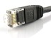 Picture of Cat 6 Ethernet Patch Cable - 6 IN, Black, Booted - 1 of 7