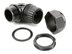 Picture of 1 1/4 Inch Black Right Angle Nylon Cable Gland for 22 - 29mm Cable - 1 Pack - 0 of 3
