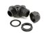 Picture of 3/4 Inch Black Right Angle Nylon Cable Gland for 13 - 16mm Cable - 1 Pack - 0 of 3