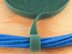Picture of 1/2 Inch Continuous Green Hook and Loop Wrap - 25 Yards - 2 of 4