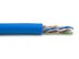 Solid Cat 6e plenum network cable showing internal twisted pair and spline construction - 0 of 2