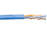 Picture of Solid Cat 6 Network Cable Pull Box - Blue, Plenum (CMP), No Spline - 1000 FT