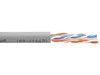 Picture of Solid Cat 6 Network Cable Pull Box - Gray, Plenum (CMP), No Spline - 1000 FT