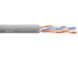 Picture of Solid Cat 6 Network Cable Pull Box - Gray, Plenum (CMP), No Spline - 1000 FT