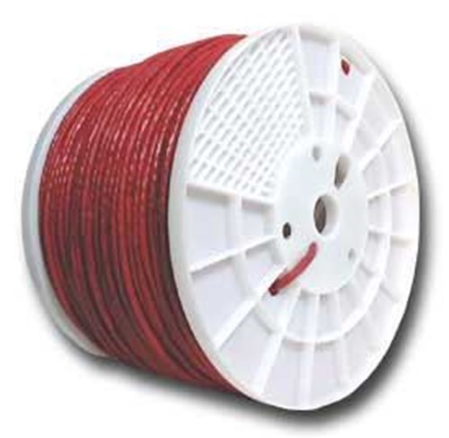 CAT5e 350 MHz Network Cable - Stranded, Red, PVC - 1000 FT