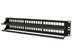 2U 48 port blank patch panel angled view - 1 of 6