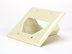 Picture of 2-Gang Recessed Low Voltage Cable Plate - Lite Almond - 0 of 2