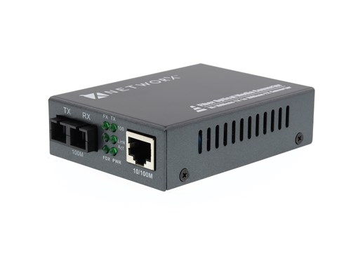 Fiber Media Converter - 100Base-FX, SC Singlemode, 20km, 1310nm