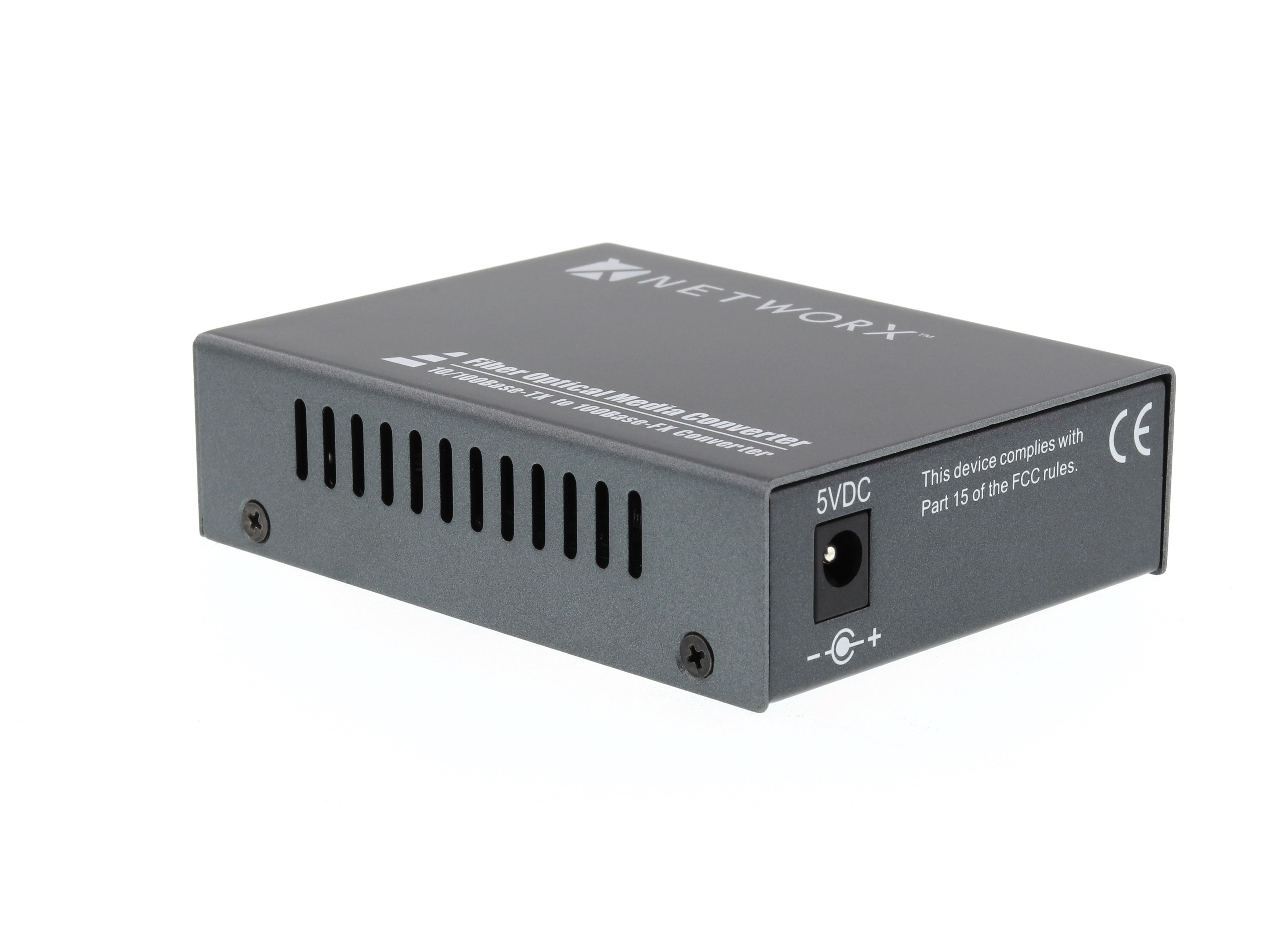 Fast Ethernet Fiber Media Converter - UTP to 100Base-SX - LC
