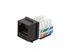 Picture of CAT 6 Keystone Jack 90 Degree 110 UTP - Black - 0 of 9
