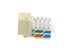 Picture of Cat 6 Keystone Jack 90 Degree 110 UTP - Ivory - 1 of 9