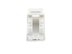 Picture of Cat 6 Keystone Jack 90 Degree 110 UTP - White - 3 of 9