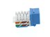 Picture of CAT5e Keystone Jack 90 Degree 110 UTP - Blue - 5 of 9