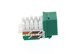 Picture of CAT5e Keystone Jack 90 Degree 110 UTP - Green - 5 of 9