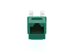 Picture of CAT5e Keystone Jack 90 Degree 110 UTP - Green - 7 of 9
