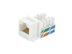 Picture of CAT5e Keystone Jack 90 Degree 110 UTP - White - 0 of 9
