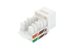 Picture of CAT5e Keystone Jack 90 Degree 110 UTP - White - 4 of 9