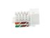 Picture of CAT5e Keystone Jack 90 Degree 110 UTP - White - 5 of 9