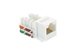 Picture of CAT5e Keystone Jack 90 Degree 110 UTP - White - 6 of 9