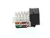 Picture of CAT5e Keystone Jack 90 Degree 110 UTP - Black - 5 of 9